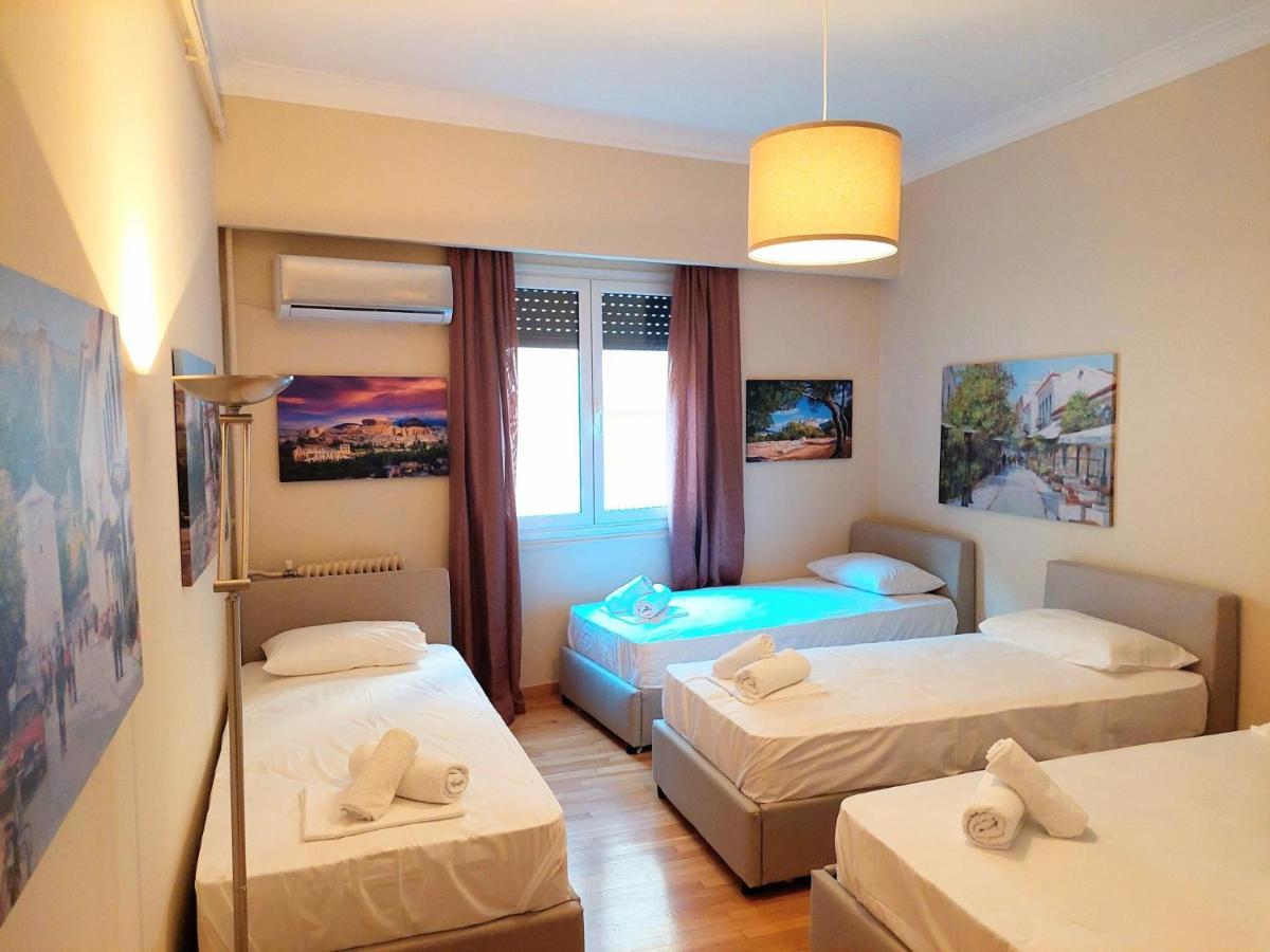 Grand Apartment In Parliament Square 아테네 외부 사진
