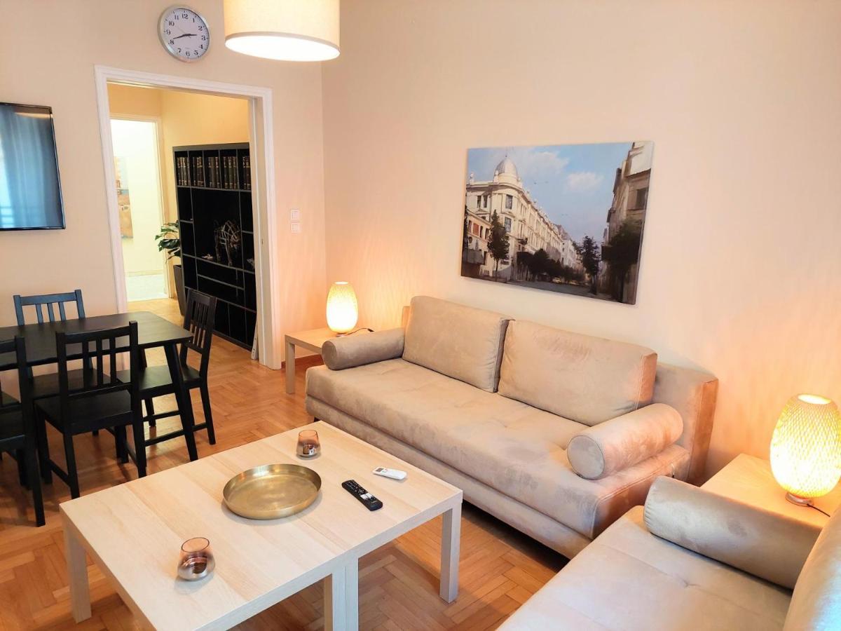 Grand Apartment In Parliament Square 아테네 외부 사진