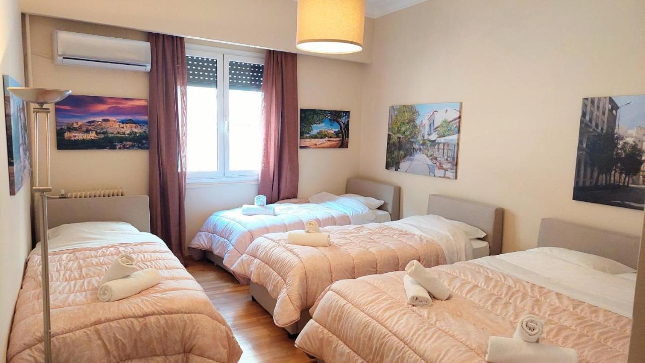 Grand Apartment In Parliament Square 아테네 외부 사진